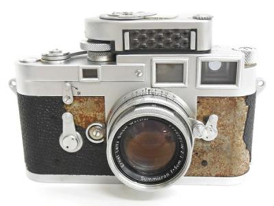 Leica M3 Summicron 50mm F2 ダブルストローク シルバー カメラ ズミクロン