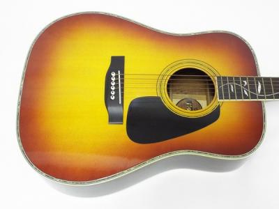 Morris アコースティックギター LF-5 Morris LF-5 Tree of Life acoustic guitar in sunburst Japan