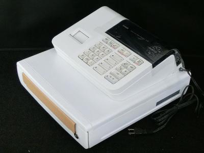 CASIO カシオ 小型 ドロアタイプ 電子 レジスター 110ER 店舗用品