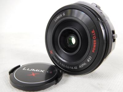 Panasonic パナソニック LUMIX G X VARIO PZ 14-42mm F3.5-5.6 ASPH. POWER O.I.S. H-PS14042-K カメラレンズ ズーム ブラック