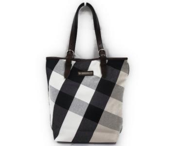 Burberry バーバリー トートバッグ ショルダーバッグ チェック キャンバス レザー メンズ トートバッグ の新品 中古販売 Rere リリ