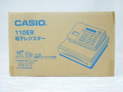 CASIO カシオ 小型 ドロアタイプ 電子 レジスター 110ER 店舗用品