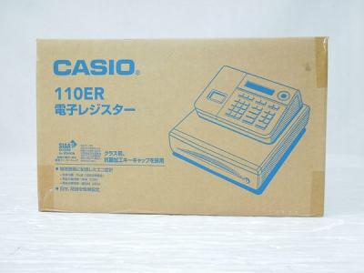 CASIO カシオ 小型 ドロアタイプ 電子 レジスター 110ER 店舗用品