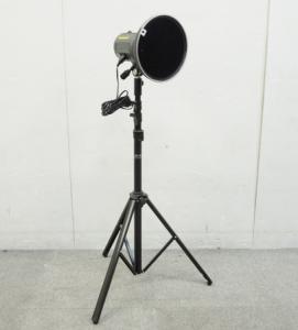 COMET コメット TW-03 ヘッド ストロボ PS-4B スタンド リフレクター セット カメラ 周辺機器 直