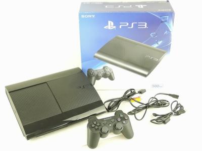 SONY ソニー PlayStation3 CECH-4300C ゲーム機 チャコール・ブラック 500GB
