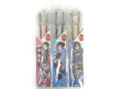 刀剣乱舞-ONLINE-×侍箸 加州清光 大和守安臣 三日月宗近 刀掛台型箸置 コトブキヤ はし