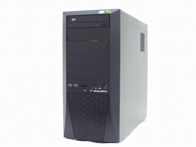 Dospara Diginnos GALLERIA XF i7 6700 3.4Hz 8GB SSD 750GB HDD 2TB GTX 1070 デスクトップ ブラック系