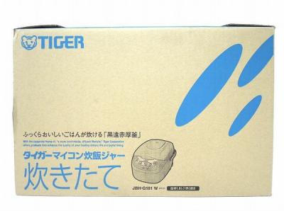TIGER タイガー JBH-G181 マイコン 炊飯ジャー 1升炊き ホワイト 2017年製