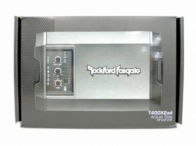 Rockford fosgate ロックフォードフォズゲート Power T400X2ad カーオーディオ 2チャンネル ステレオ パワーアンプ