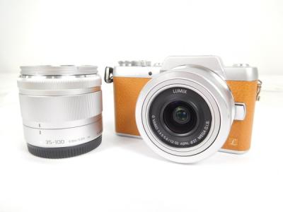 Panasonic パナソニック ミラーレス一眼 LUMIX G DMC-GF7W ダブルズームレンズキット ブラウン