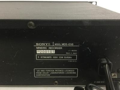 SONY MDS-E58 MDプレーヤー Yahoo!オークション - SONY MDS-E58 MDレコーダー ソニー
