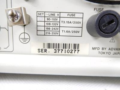 ADVANTEST アドバンテスト 直流標準電圧電流発生器 TR6143の新品 ADVANTEST アドバンテスト 直流標準電圧電流発生器 TR6143の新品