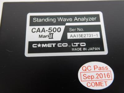 COMET コメット アンテナアナライザー CAA-500 Mark 2の新品/中古販売
