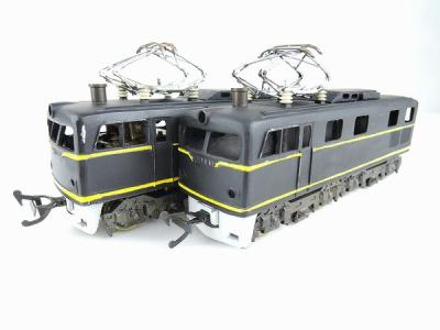 鉄道模型　ＨＯゲージ　京都模型　電気機関車　EH10 EH10 12 電気機関車 HOゲージ 2輛 鉄道模型 HOゲージの新品/中古