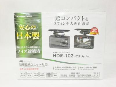COMTEC コムテック HDR-102 2.7インチ ドライブレコーダー