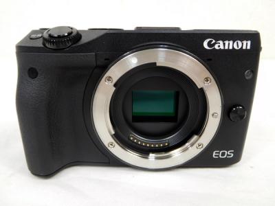 Canon EOS M3 ブラック ダブルズーム EVFキット カメラ ミラーレス一眼 ブラック