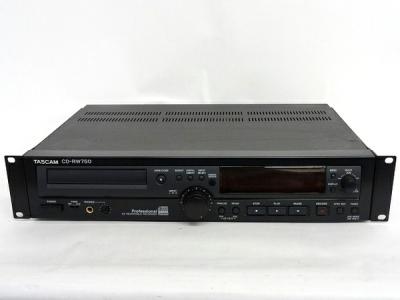 TASCAM タスカム CD-RW750 CDレコーダー 業務用 ブラック