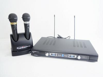 Cyberpro 第一興商 ワイヤレスマイクセット model-900Pro Cyberpro サイバープロ 第一興商 ワイヤレスマイクセット model