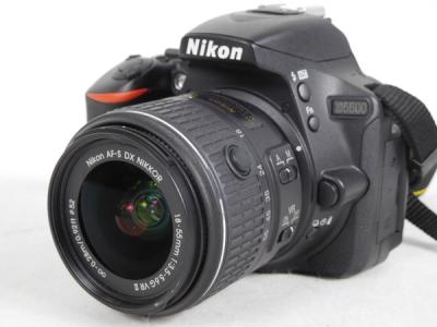 Nikon ニコン 一眼 レフ D5500 18-55 VRII レンズキット ブラック カメラ デジタル