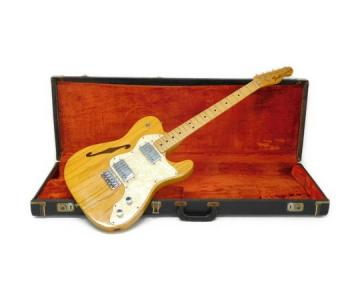 ヴィンテージ ギター Fender Telecaster ThinLine 1972 色:ナチュラル/Body:アッシュ/Neck:メイプル 当時で購入。現在も問題なく使用中