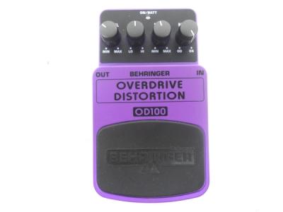 BEHRINGER OD100 DD100 ギターエフェクター Amazon.co.jp: BEHRINGER OVERDRIVE/DISTORTION OD100 ギター