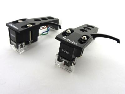 SHURE M44G カートリッジ & Technicsヘッドシェル ペア（SHURE