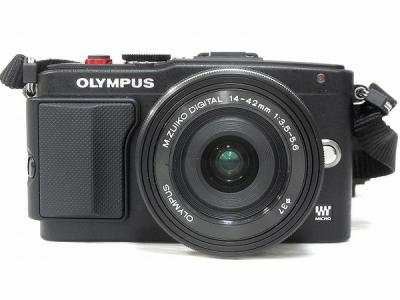 OLYMPUS オリンパス ミラーレス一眼 PEN Lite E-PL6 レンズキット デジタル カメラ ブラック