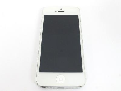 Apple iPhone 5 MD300J/A 32GB SoftBank ホワイト&amp;シルバー