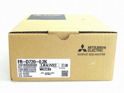 MITSUBISHI FR-D720-0.2K 三相200V 簡単・小形インバータ