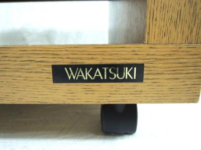 WAKATSUKI オーディオ ラック 重量級 キャスター 付 楽直 大型(棚