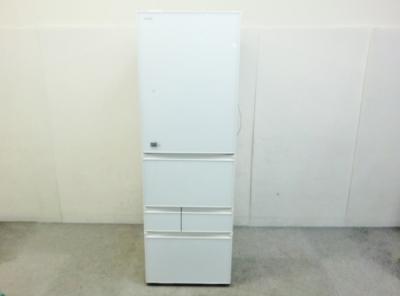 TOSHIBA 東芝 GR-H43GXV(ZW) 冷蔵庫 426L 5ドア 右開き クリアシェルホワイト
