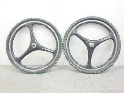 ホイール Spin スピン カーボン 26インチ Tm 用 前後 セット 自転車 バイク ホイール の新品 中古販売 Rere リリ