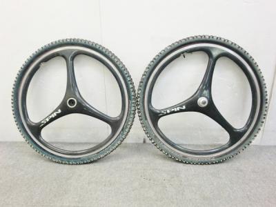 口豪奢 ホイール SPIN セット 前後 用 TM 26インチ カーボン スピン パーツ