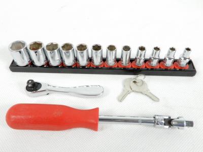 MAC TOOLS マックツールズ ツールボックス ミニチェスト レッド 工具箱