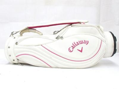 おすすめプライズ｜株式会社タイトー Callaway キャディ ゴルフ バッグ キャロウェイ レディース 白 ピンク ホワイト(キャディバッグ)の新品/中古販売 | 1269800 |  ReRe[リリ] ゴルフバッグ・キャディバッグ