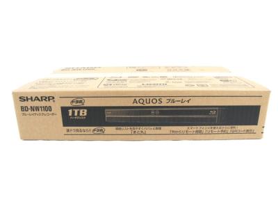SHARP AQUOS ブルーレイレコーダー BD-NW1100 映像機器