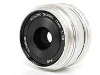 OLYMPUS M.ZUIKO DIGITAL 17mm F1.8 単焦点レンズ シルバー カメラ カメラ用交換レンズ