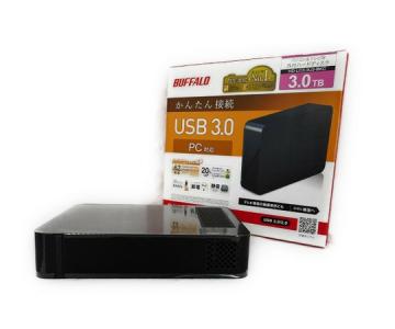 BUFFALO バッファロー DriveStation HD-LC3.0U3-BKC 3TB 外付け HDD ブラック