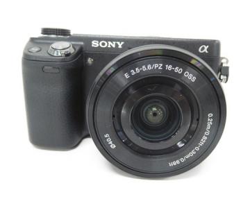SONY ソニー α NEX-6 パワーズームレンズキット NEX-6L カメラ デジタル ミラーレス一眼 ブラック