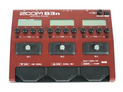ZOOM ズーム B3n マルチ エフェクター ベース用 器材