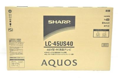 SHARP シャープ AQUOS アクオス 4K 液晶テレビ LC-45US40 45型
