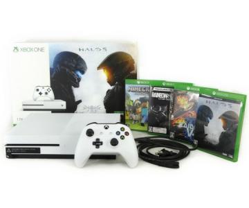 Microsoft Xbox One S ULTRA HD 1TB ブルーレイ 対応 プレイヤー ホワイト エックスボックス