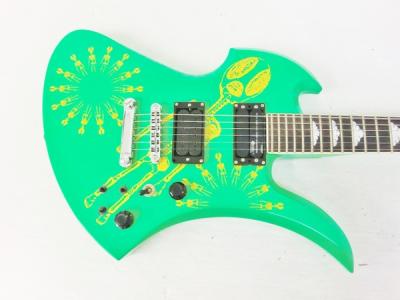 Burny MG-155PS hide PSYENCE GREEN エレキギター 限定生産品の