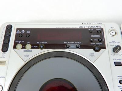 Pioneer CDJ-800 在り MK2 DJ用CDプレイヤー 2台セット