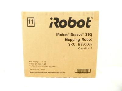 iRobot アイロボット Braava 380J ロボット 掃除機 床拭き ホワイト