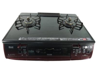 Rinnai リンナイ RTE61VA-BC-L ガスコンロ プロパン 左強火力 ブラック