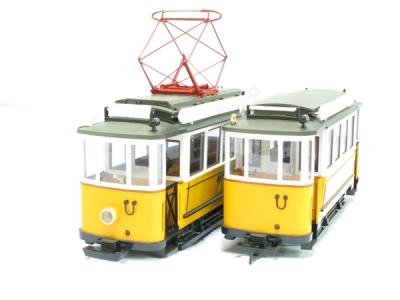 LGB 2035/ 3500 Train Car + Non Powered Trolley Car Gゲージ(Gゲージ