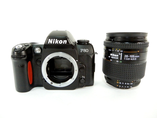 【極美品】フィルムカメラの完成型。Nikon F80D＋標準レンズ+付属品