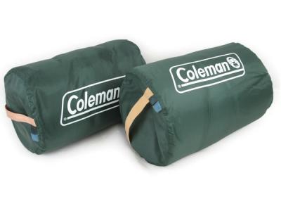 Coleman 170S0202J スリーピングバッグ 2個セット 寝袋 キャンプ