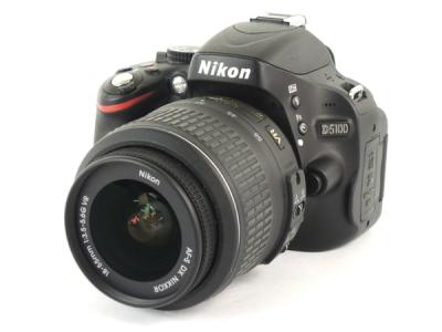 Nikon ニコン D5100 18-55VR レンズキット D5100LK18-55 カメラ デジタル一眼 ブラック